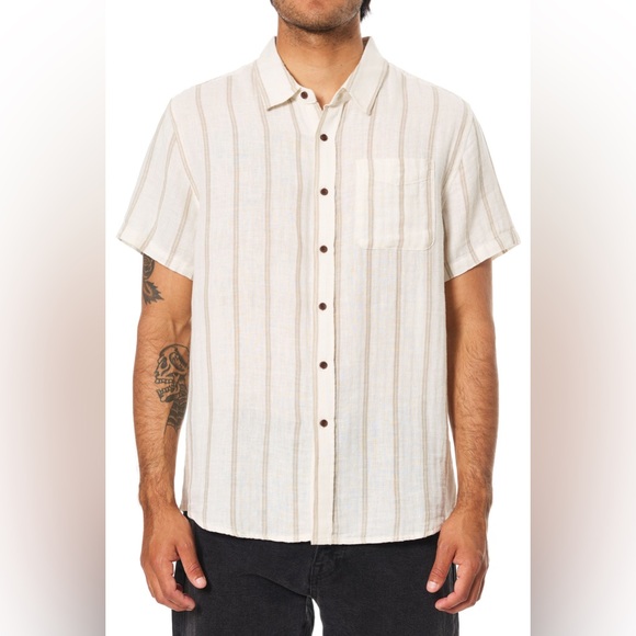 Katin Other - Katin The Alan Relaxed Coastal Cotton Linen Shirt